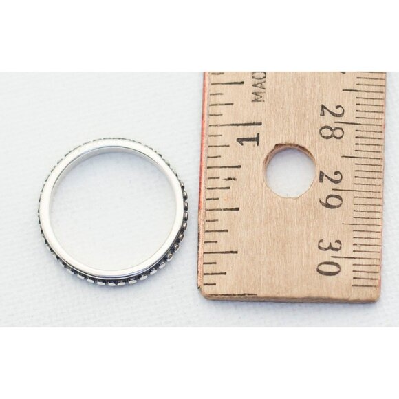 Size 8 Ring. Minimal Ring, Sterling Silver Ring, Plain Ring, Thin Ring by Avon - Picture 3 of 3